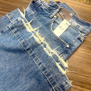 Express flare mid rise jeans